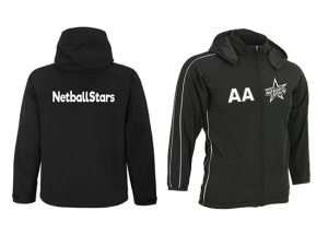 NetballStars - Jacket - Black
